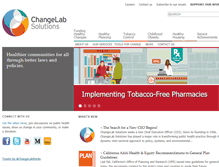 Tablet Screenshot of changelabsolutions.org